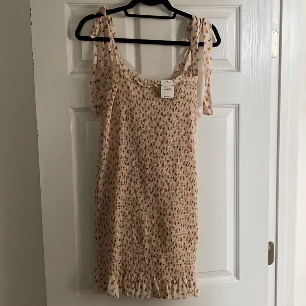 Free people ruched mini dress-sold out!!!